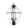 Livex Lighting Westover 3 - Light Post Light in  Bronze - 2 of 4