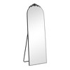 Dovelina Vintage Arched Full Length Standing Mirror Vanity Floor Mirror - 4 of 4
