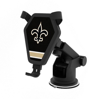 Keyscaper New Orleans Saints Stripe 10-Watt Wireless Car Charger