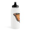 Avenie Monarch Butterfly Orange Water Bottle - Society6 - 2 of 4