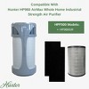 Hunter Fan Company  H-HF980-VP Replacement Filter Value Pack with HEPA EcoSilver Pre-Filter for HP980 Air Purifier Series, 3 Piece Set, White - 2 of 4