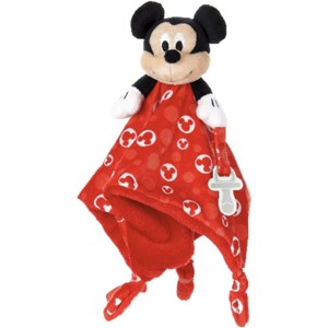 Disney Baby Mickey Mouse Snuggle Stuffed Animal 13.18 X 13.18 Inch Security Blanket Toy - 1 of 4