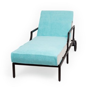 Linum Home Textiles 100% Turkish Cotton Standard Size Chaise Lounge Cover - 1 of 2