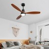 BestParts 52" Indoor Low Profile Ceiling Fan - LED, 6-Speed Remote, DC Motor - 2 of 4