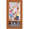 PosterPalooza | Photo Size Slim Profile Brown Frame - UV Acrylic, Foam Board Backing, Hanging Hardware - 2 of 4