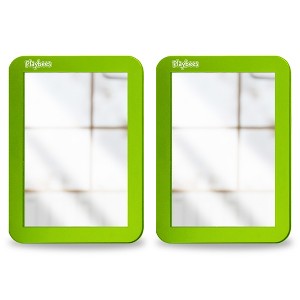 Playbees Magnetic Locker Mirrors 2 Pack (Green) - 1 of 4