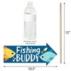 Big Dot of Happiness Funny Let's Go Fishing - Fish Themed Birthday Party or Baby Shower Photo Booth Props Kit - 10 Piece - 3 of 4