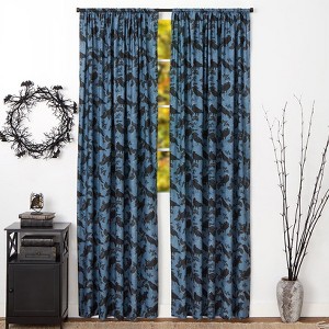 The Lakeside Collection The Raven Window Panels - 1 of 4