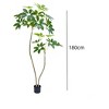 Artificial Umbrella Tree,PVC Fake Plant for Indoor Office, Home, Living Room, Floor, Patio, Porch Decor, Realistic Artificial Tree - 2 of 4