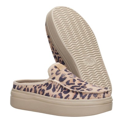 Обувь HEYDUDE Women Austin Lift Classic , Taupe Leopard, 7 — фото 4