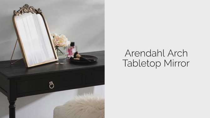 Kate and Laurel Arendahl Tabletop Arch Mirror, 2 of 11, play video