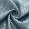 RT Designers Collection Bexley Foil Jacquard Polyester Grommet 2 Pack Window Curtain Panel Set 36" x 84" Wedgewood - 3 of 4