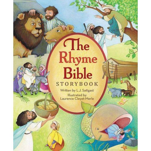 The Rhyme Bible Storybook By L J Sattgast Hardcover - 