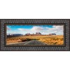 PosterPalooza | Panoramic Ornate Black Picture Frame - UV Acrylic, Foam Board Backing, Hanging Hardware - 4 of 4