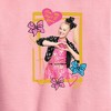 JoJo Siwa Jojo Love Graphic Long Sleeve Fleece Sweatshirt - Mauve - 2T - 2 of 2