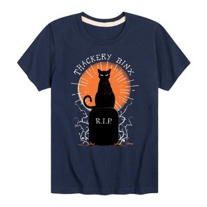 Boys' - Hocus Pocus - Binx Graveyard -Toddler and Youth Short Sleeve Graphic T-Shirt Short Sleeve Graphic T-Shirt - 1 of 3