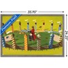 Trends International The Wizarding World: Harry Potter - Harry Quidditch Framed Wall Poster Prints - 3 of 4