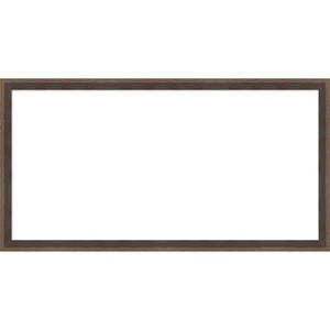 Amanti Art Hardwood Wedge Mocha Framed Dry Erase Magnetic Board - 1 of 4