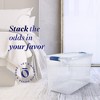 Homz Heavy Duty Modular Stackable Storage Tote Containers with Latching Lids - 2 of 4