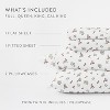 Christmas Holiday Soft Comfy 4 Piece Bed Sheet Set, Winter Prints - Becky Cameron - 4 of 4