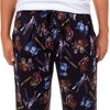 Army Of Darkness Pajamas Men's Skeleton Deadites Lounge Sleep PJ Pants - 3 of 4