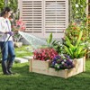 Costway 3-Tier Outdoor Raised Garden Bed Vegetable Planter Box for Patio Lawn Backyard - 3 of 4