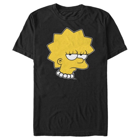 Men's The Simpsons Unamused Lisa T-Shirt - image 1 of 4