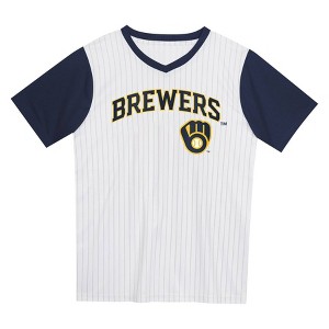 MLB Milwaukee Brewers Boys' Pullover Jersey - 1 of 1