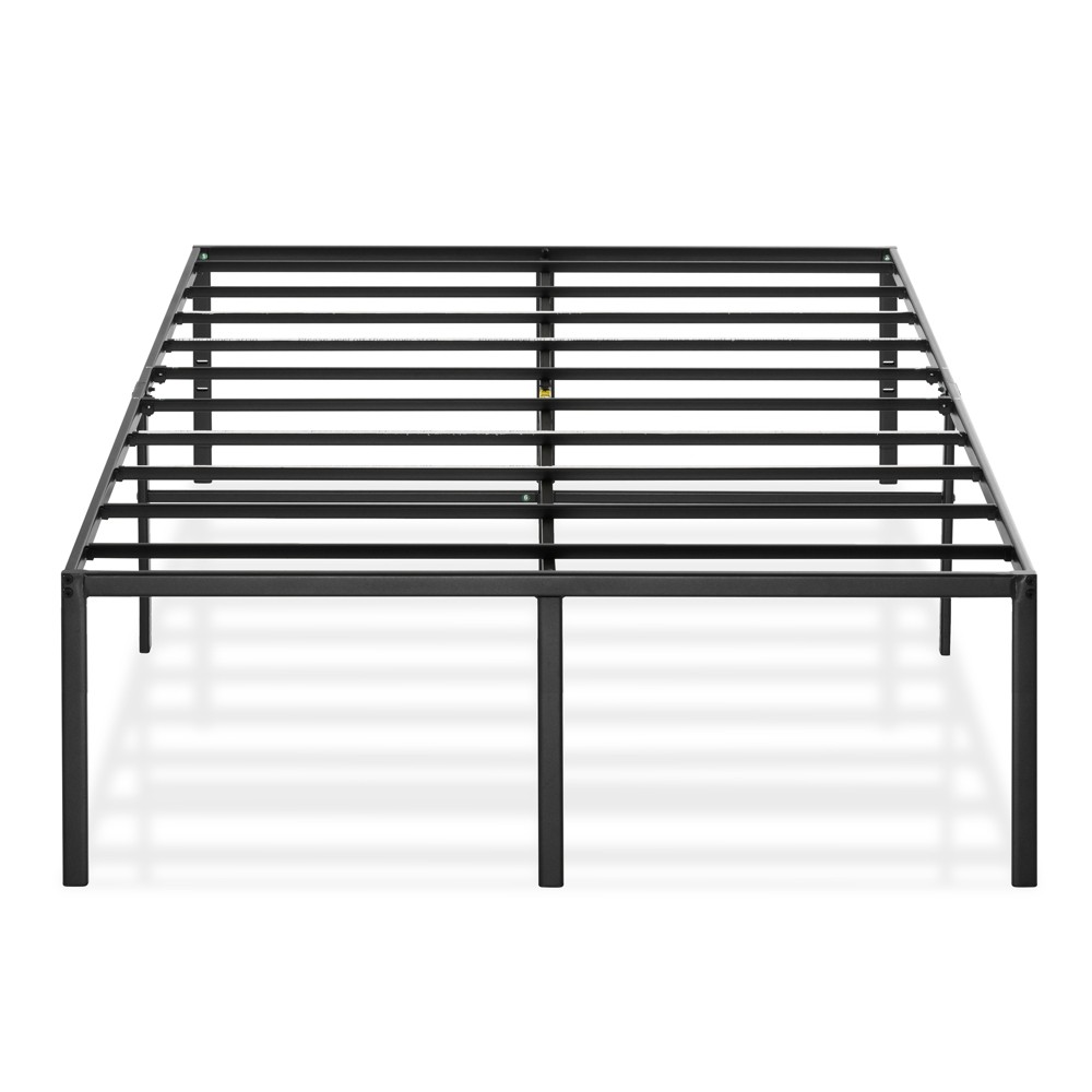 Photos - Bed Best Price Mattress Full 18" Classic Metal Platform  Frame Black