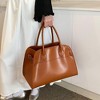Generic Women's Top Handle Satchel Large Leather Crossbody Bag Top Handle Satchel Shoulder Purse - 2 of 4