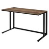 Royal Hampton Writing Desk with Wooden Top and Built in USB Port, Brown and Black - 3 of 4