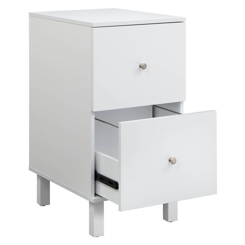 Foster File Cabinet 2 Drawer White - Buylateral, 5 of 7