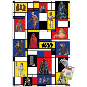 Trends International Star Wars: Saga - Pop Grid Unframed Wall Poster Prints - 1 of 4