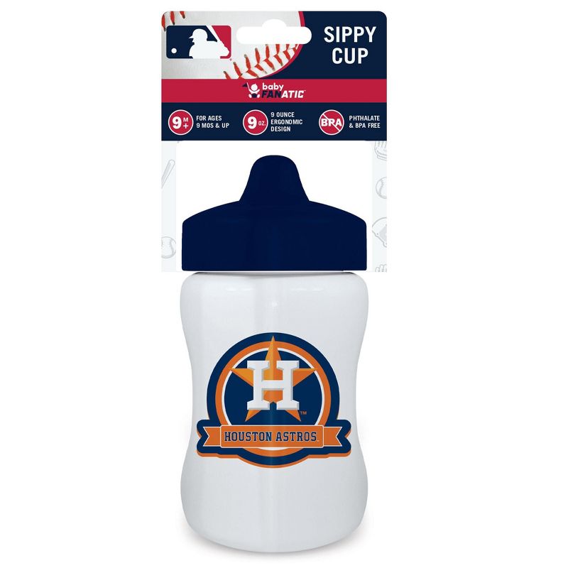 MasterPieces Houston Astros MLB 9oz Baby Sippy Cup, 1 of 2