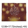 Unique Bargains Christmas Place Mats Linen Gold Tone 13"x17.7" 2 Pcs - 3 of 4