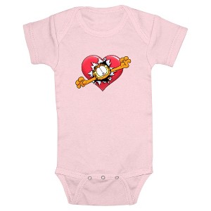 Infant's Garfield Valentine's Day Surprise Love Bodysuit - 1 of 3