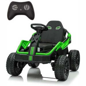 24V Kids Electric Ride-On Car with Parent Control, 4x4 200W ATV for Ages 3+, Adjustable 16" Seat, 4 Shock Absorbers, Music, Durable Wheels - 1 of 4