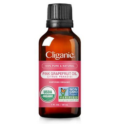 Organic Pink Grapefruit Essential Oil, 1oz
