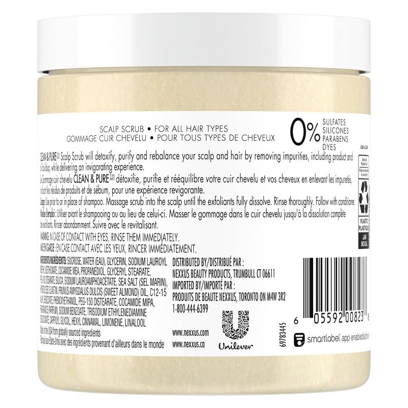 Nexxus Clean &#38; Pure Invigorating Detox Scalp Hair Scrub - 10oz, 4 of 7