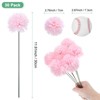 Unique Bargains Artificial Chrysanthemum Ball Flowers Silk Bouquets Real Touch 11 Inch 30 Pcs - 3 of 4