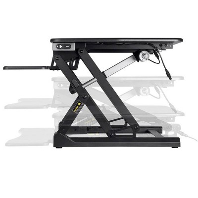 Monoprice Black Electric Height Adjustable Standing Desk Converter