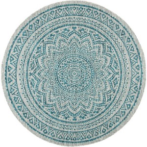 Courtyard CY8734 Power Loomed Indoor and Outdoor Rug - Safavieh - 1 of 3