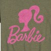 Boys' - Barbie - Barbie Logo Pink Glitter Short Sleeve Graphic T-Shirt - 2 of 4