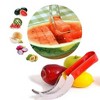 Watermelon or any Melon Slicer and Cake With Mellon Baller And Fruit Carve - 3 of 4