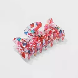 Jumbo Iridescent Claw Hair Clip - Wild Fable™ Red