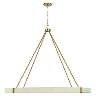 Capital Lighting Delaney 12 - Light Chandelier in  Matte Brass