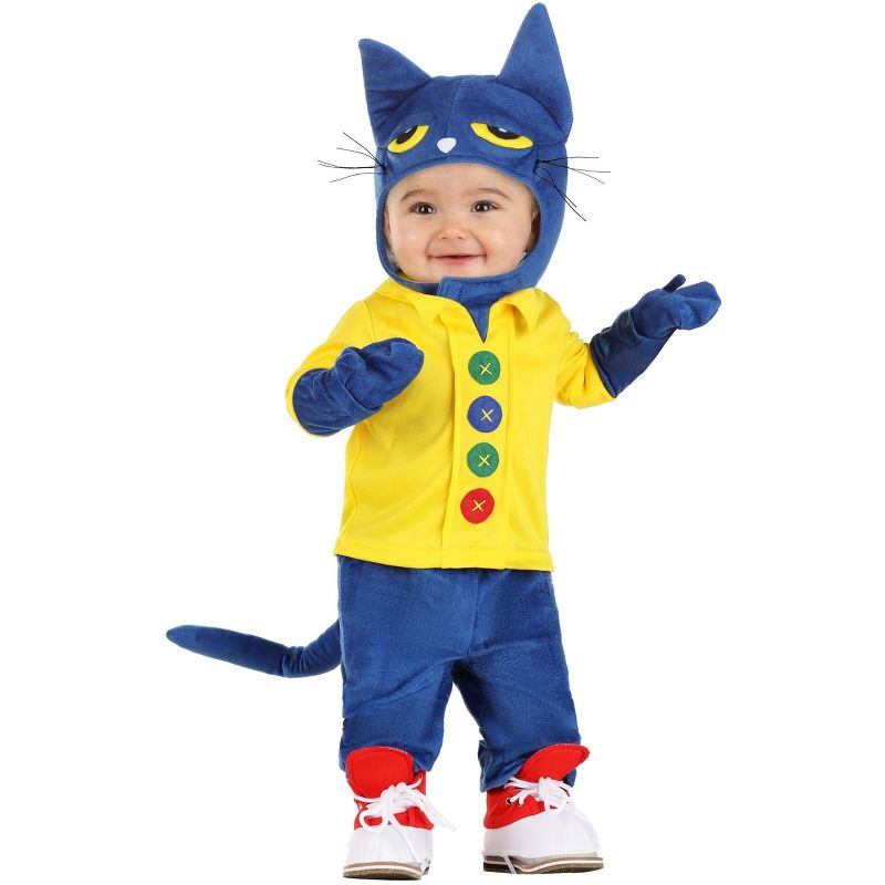 HalloweenCostumes.com Infant Pete the Cat Costume, 1 of 4