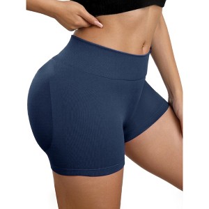 INSPIRE CHIC Women's Slimming Waist Butt Lifter Control Panties Workout Sport Running Shaper Short - 1 of 4