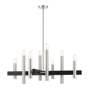 Livex Lighting Helsinki 8 - Light Chandelier in  Brushed Nickel - 1 of 1