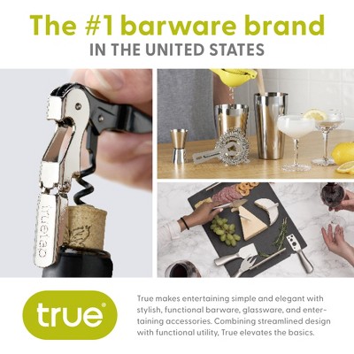 True Curve Cherry Wood and Stainless Steel Waiter's Corkscrew
